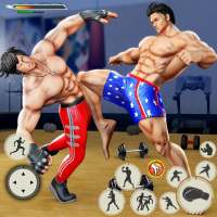 Bodybuilder GYM Fighting Game on 9Apps