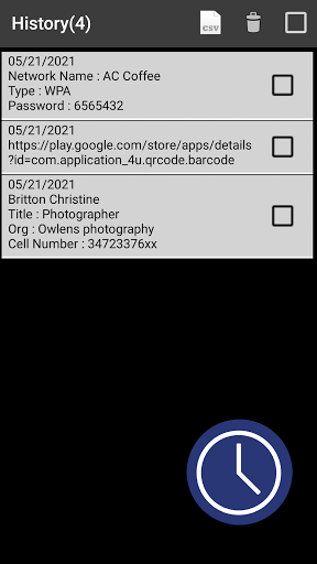 QR code Scanner app screenshot 2