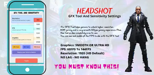 Download Only Tap - Headshot & GFX Tool APK Full