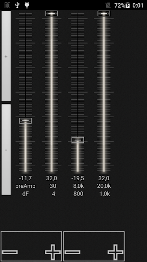 music player with parametric equalizer & surround screenshot 3