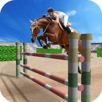 Jumping Horse Racing Simulator on 9Apps