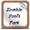 Zombie Fonts Pack