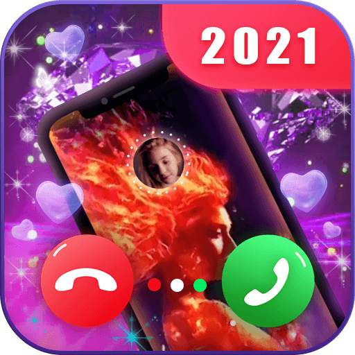 Color LED Call Flash - Love Call Screen Themes