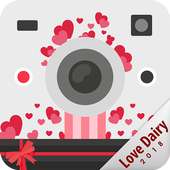Valentine Photo Editor 2018 (Love Diary) on 9Apps