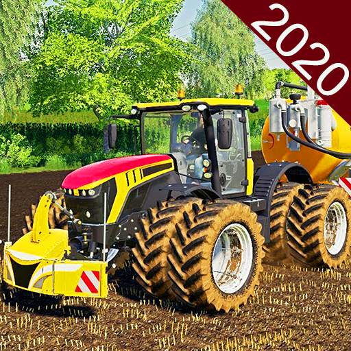 Real Cargo Tractor Driving Farming Games 3d:Sim