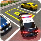 Super police car parking driving school hd