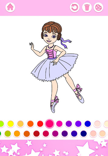 Princess Girls Coloring Book screenshot 9
