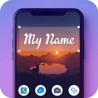 My Name Animation Live Wallpaper