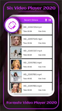 Six Video Player 2020 APK Download 2023 - Free - 9Apps