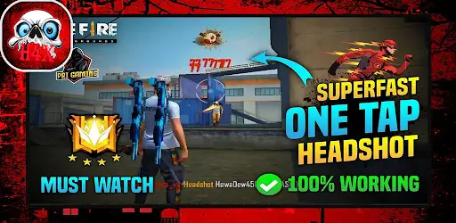 how to use ffh4x free fire in mobile bangla/auto headshot app 2022/ 