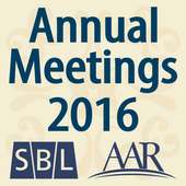 SBL & AAR 2016 Annual Meeting on 9Apps