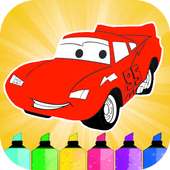 Mcqueun Car Coloring Pages on 9Apps