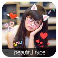 Cat Face - photo frame on 9Apps