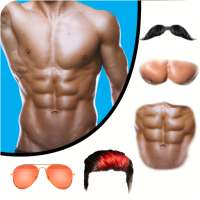 Man Abs Editor: Men Six pack,  on 9Apps
