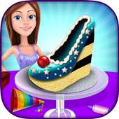 ¡Comestible de princesa Shoe Cake Maker! Juego de