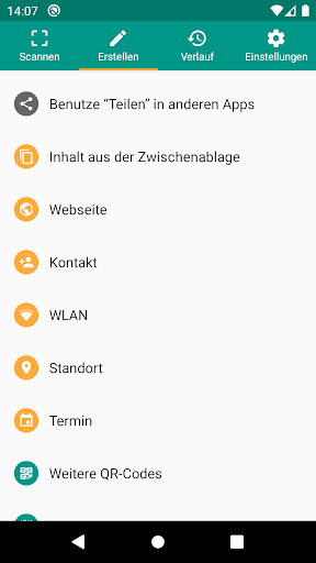 QR & Barcode Scanner (Deutsch) screenshot 6