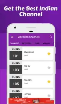 Channel list for Videocon d2h & Videocon Recharge APK Download 2023 - Free  - 9Apps