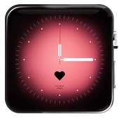 Love Theme Clock