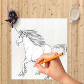 How To Draw Unicorn: Baby Steps on 9Apps
