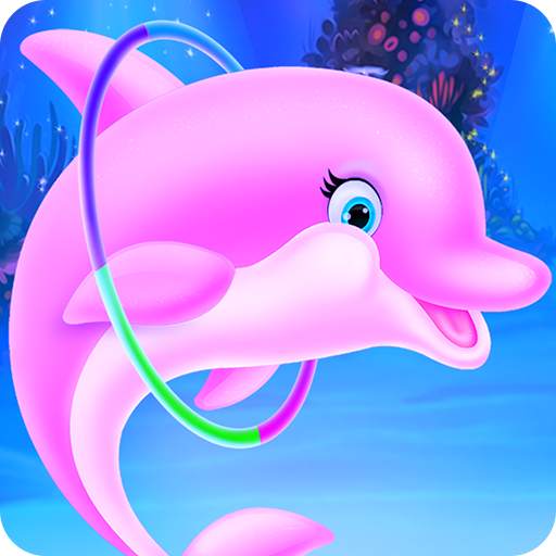 Cute Dolphin Caring and Dressup