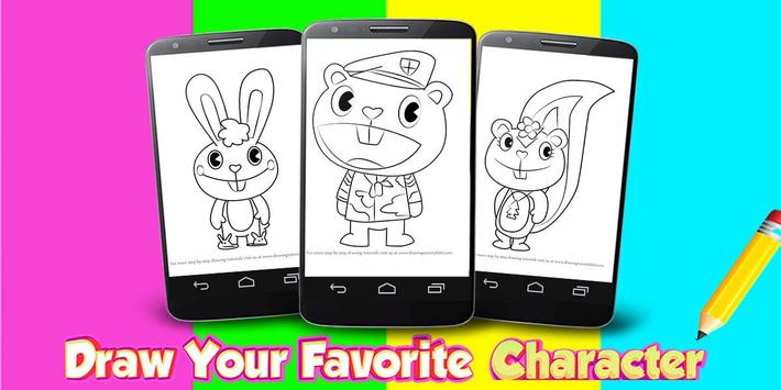 How to draw Happy tree friends APK Download 2024 - Free - 9Apps