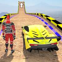 3D Extreme Car Stunts: Simulator Mobil Balap Turbo