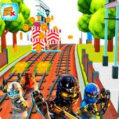 Subway Lego Ninjao Adventure Run