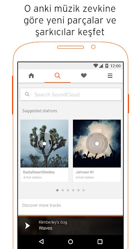 SoundCloud: müzik & audio screenshot 1