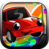 Race Car Coloring Game