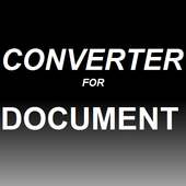 CONVERTER FOR DOCUMENTS on 9Apps