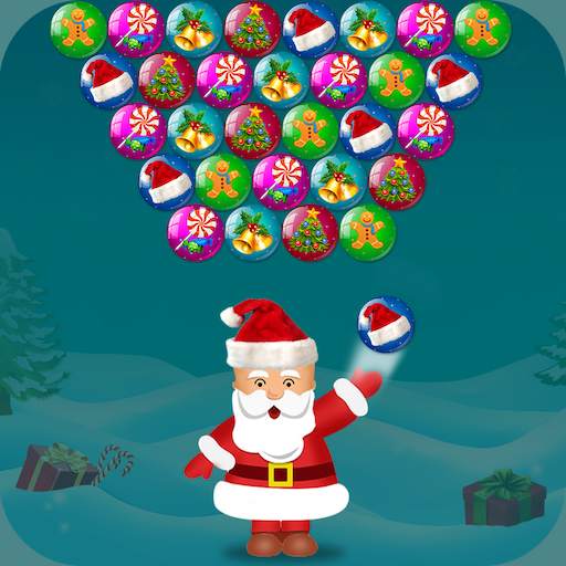 Christmas Bubble Shooter Game