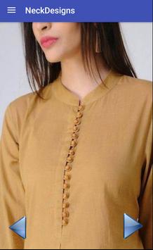 Ladies kameez neck outlet design