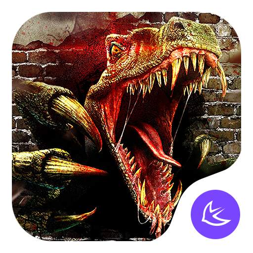 Evil Bloody Dinosaur- APUS Launcher theme