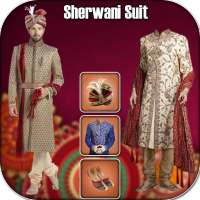 Men Sherwani Photo Suit Editor