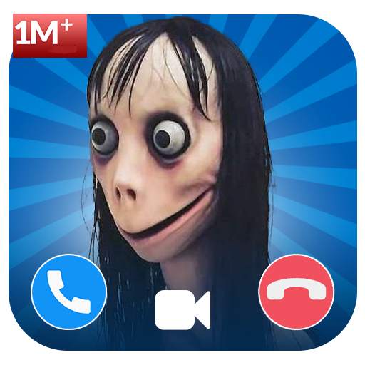 scary Momo fake call video and voice and chat