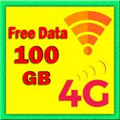 Free Internet 100 GB Data - Free MB  4G data prank