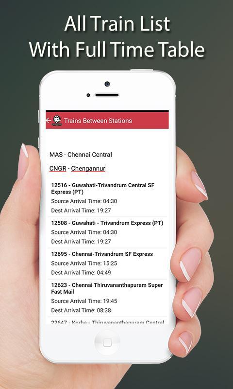 Indian Railway Enquiry Offline - Railway Timetable screenshot 7