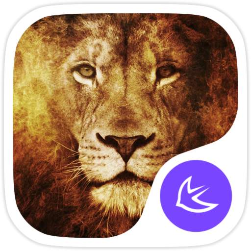 Animal King Lion theme-APUS Launcher