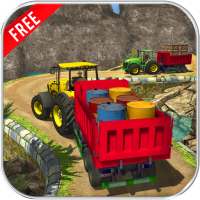Real Tractor Cargo Transport : New Farming Game 3D