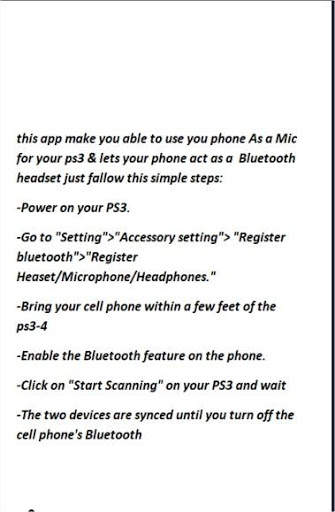 Bluthooth mic for ps3 ps4 pc psp स्क्रीनशॉट 2