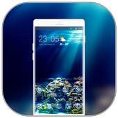 Theme for google pixel2 undersea coral wallpaper