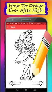 How to Draw Madeline Hatter step by step Chibi - Ever After High