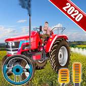 Real Tractor Drive Simulator 2020- Farming Game 3d