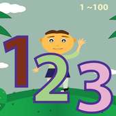 1 - 100 Kids Learn Number