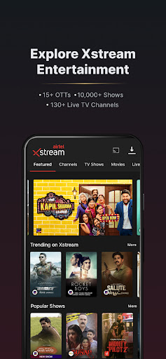 Airtel Xstream: Movies & Shows screenshot 2