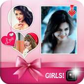 Cute Girl Photo Collage