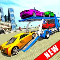 Euro Truck Car Transporter Driver Game on 9Apps