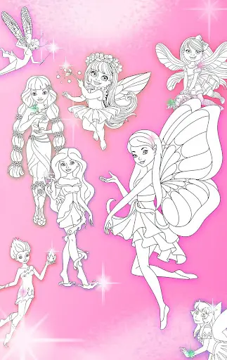Fairy Coloring Pages Fairy Coloring Pages