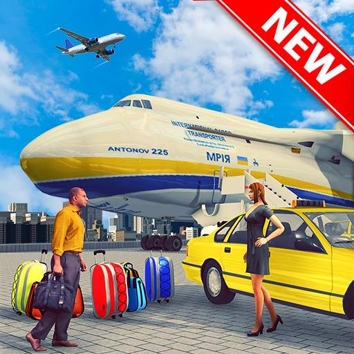 Real Taxi Airport City Driving-New car games 2020