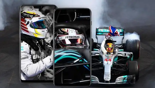 Download Poster Of Lewis Hamilton F1 Wallpaper